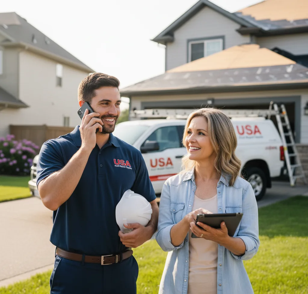 USA Roof Repair Experts customer support in St. Gabriel