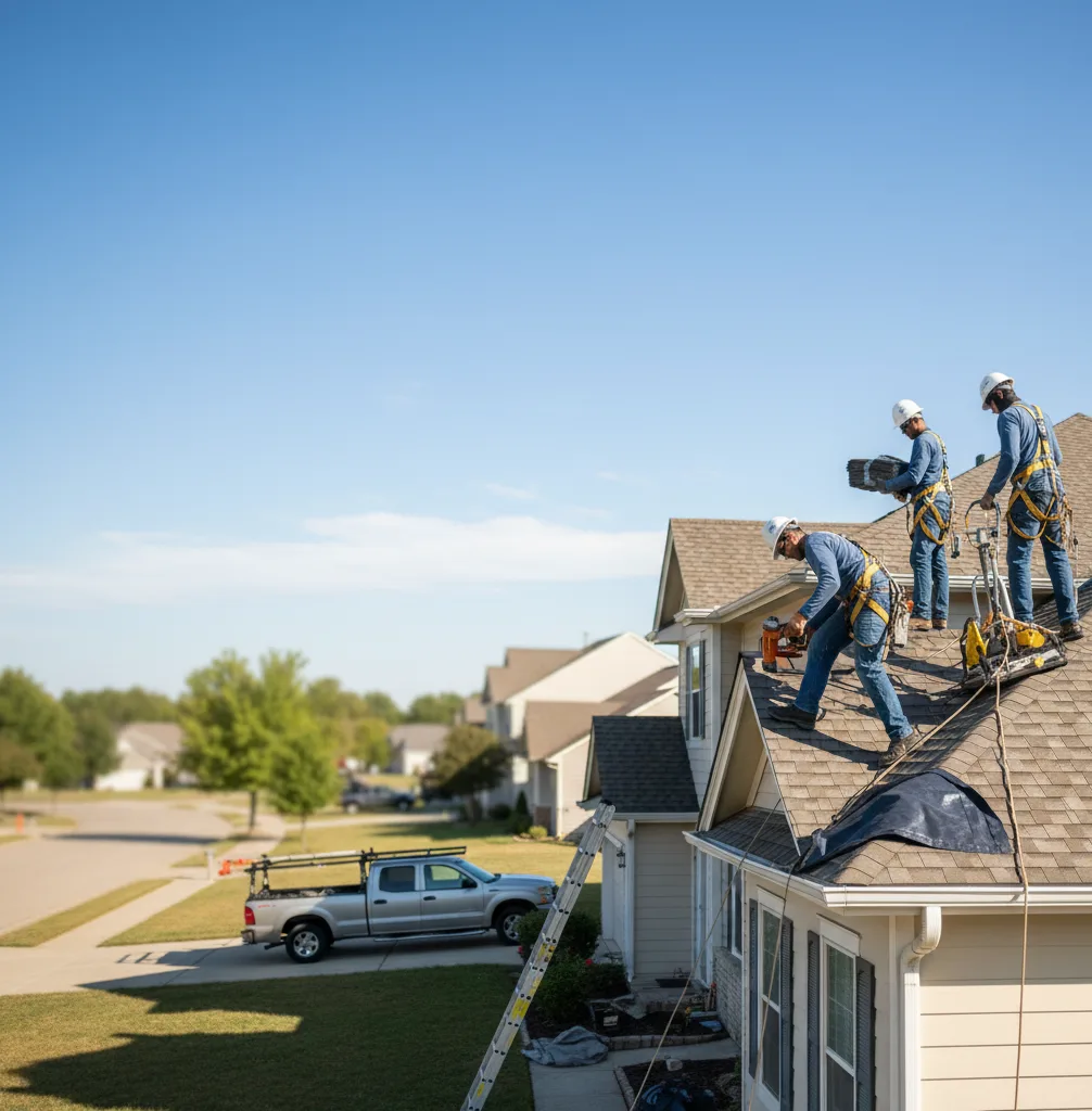 Roof Repair in St. Gabriel